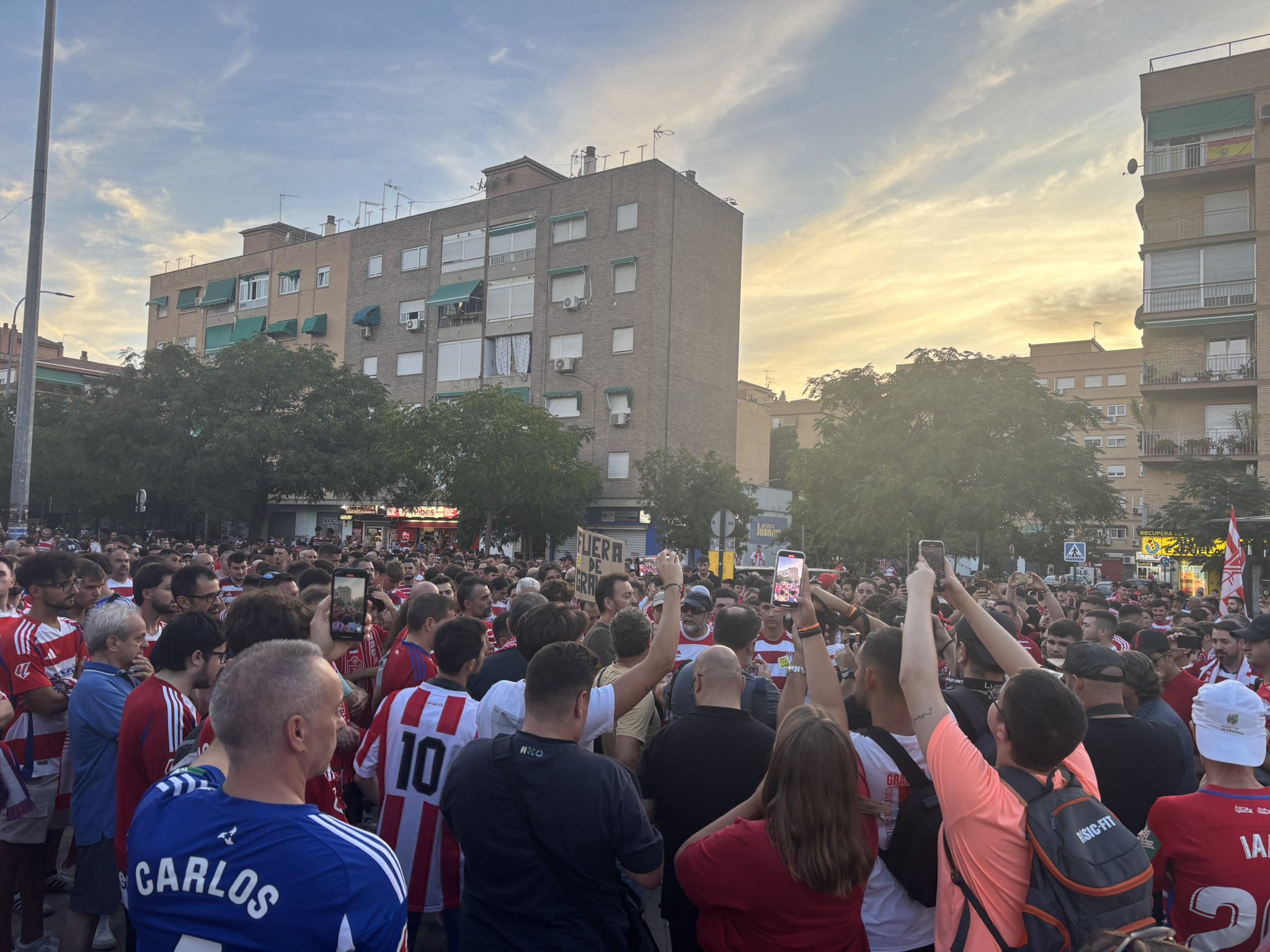 Convocatoria Unión Granadinista - Manifestación 31 de agosto